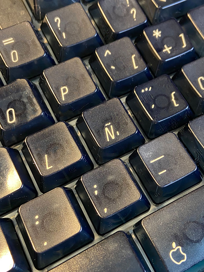 teclado ñ